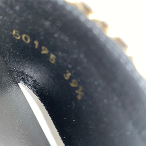 Frame Le Osborne Python-Embossed Leather Slides - Picture 13 of 14